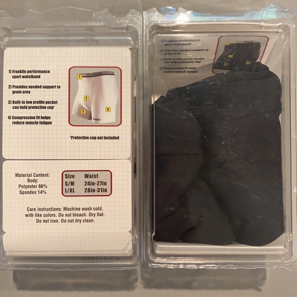 Franklin Compression Shorts and Cup Supporter - Picture 7 of 7